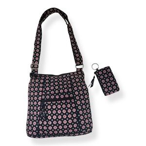 Vera Bradley Petal Paisley Hipster Crossbody Boho Bag
